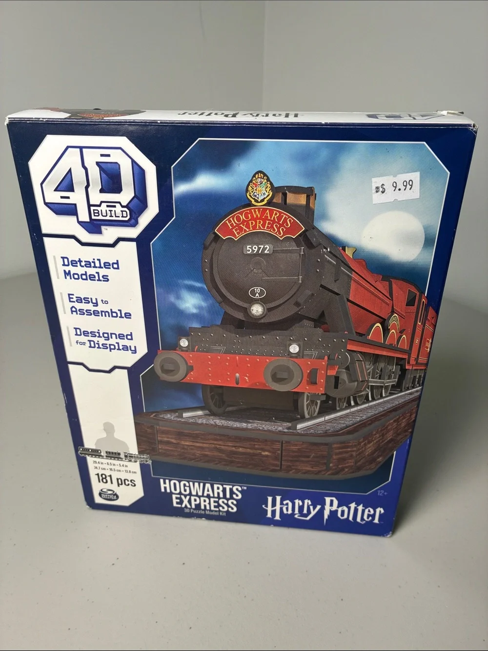 Warner Bros. Harry Potter Hogwarts Express 3D Puzzle - Red and Blue Accents